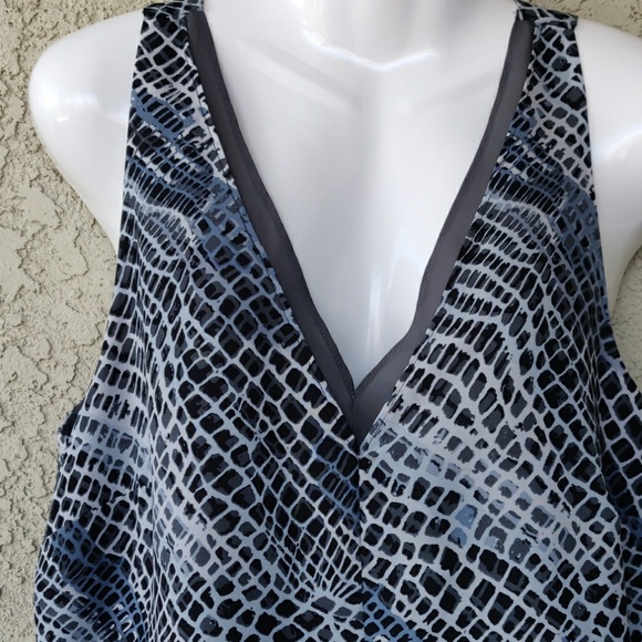 Banana Republic chiffon double layer tank top - Picture 4 of 8